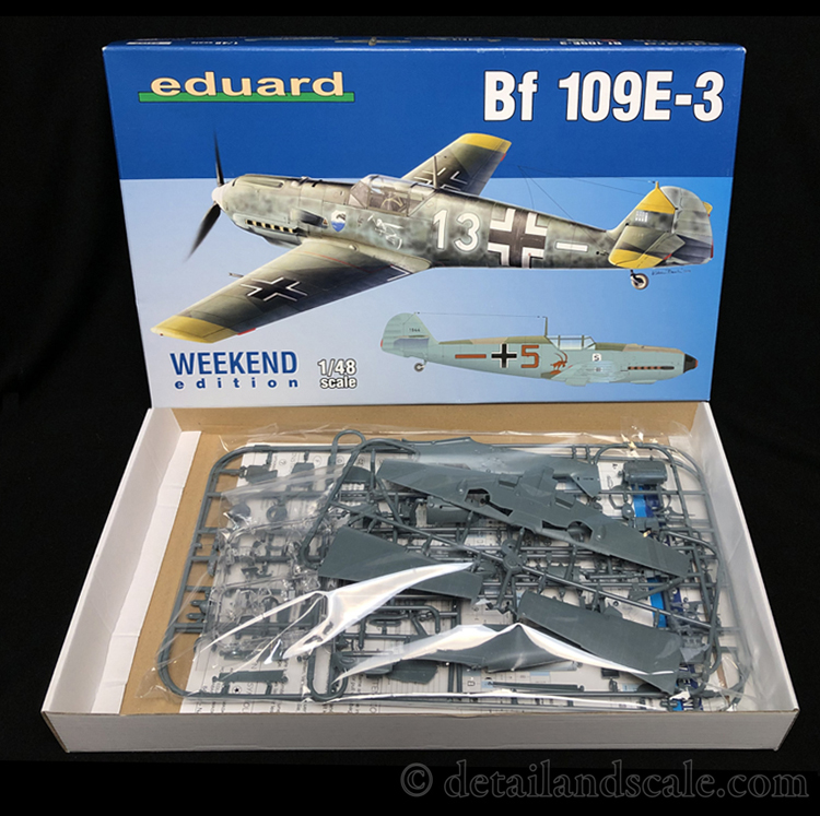 Eduard Bf 109E-3 Weekend Edition - 1:48 Scale % - Detail and Scale